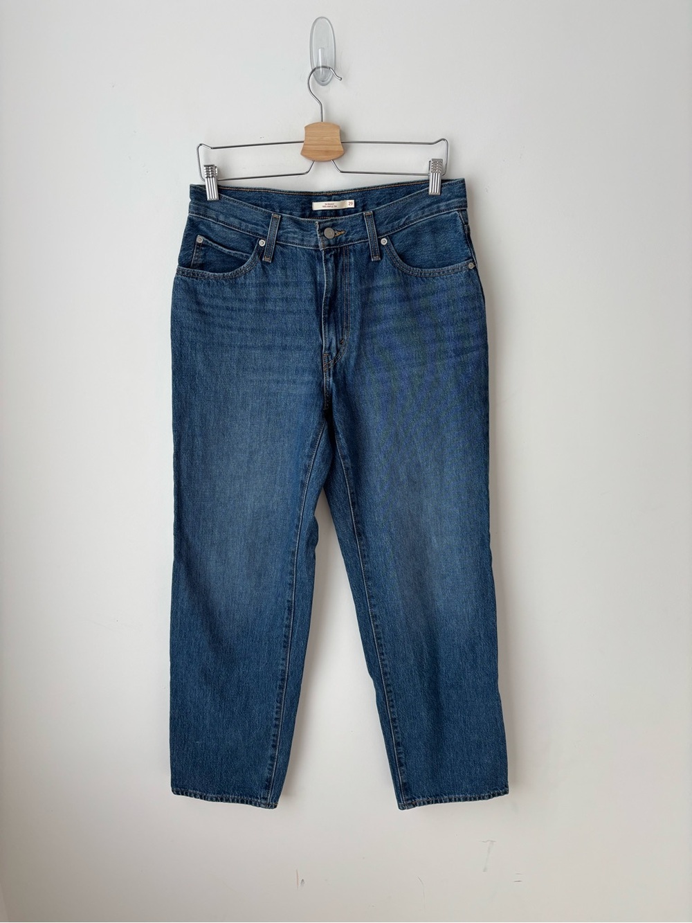 Levi’s ‘94 Baggy Jeans Women’s Size 29 Medium Wash High Rise Straight Leg